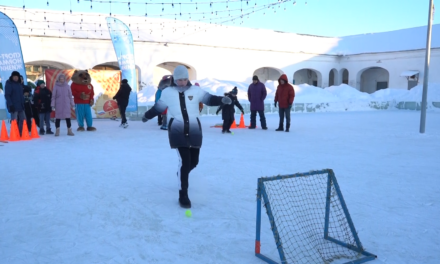 В Троицке прошел спортивный праздник «Зимние забавы»